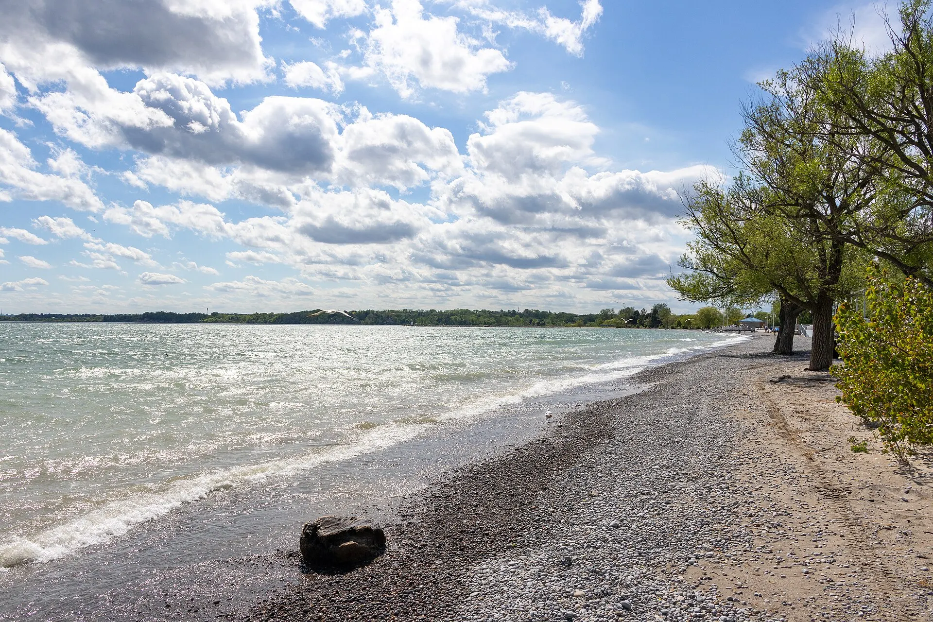 Pickering waterfront on Lake Ontario