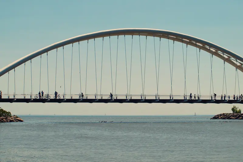 Humber Bay Arch Bridge, Etobicoke