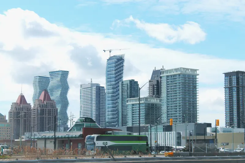 Mississauga City Centre skyline
